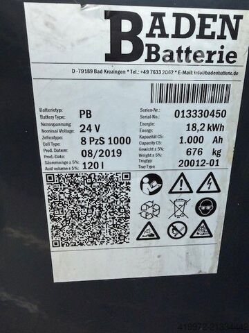 Electric 3-wheel forklift Still RX50-16