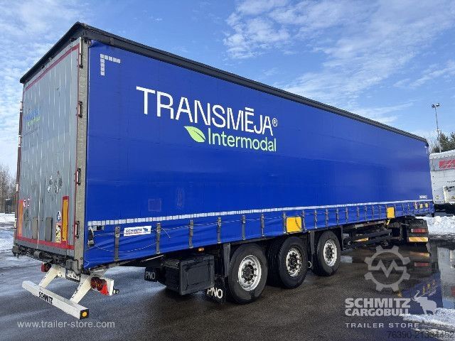 Open semitrailer with tarp Schmitz Cargobull Semitrailer Curtainsider Standard