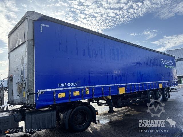 Open semitrailer with tarp Schmitz Cargobull Semitrailer Curtainsider Standard
