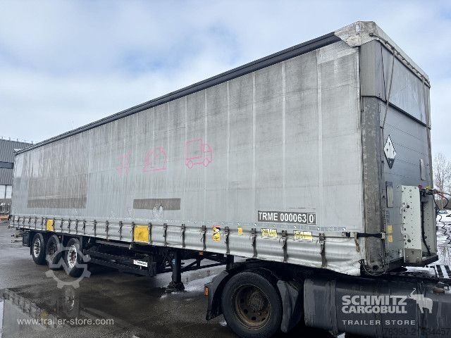 Open semitrailer with tarp Schmitz Cargobull Semitrailer Curtainsider Standard