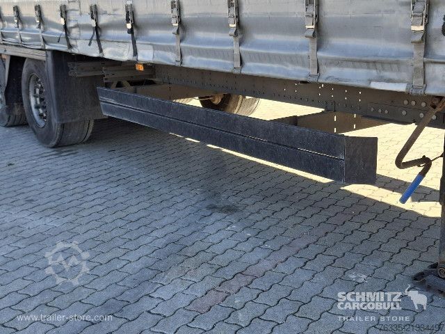 Open semitrailer with tarp Schmitz Cargobull Curtainsider Mega