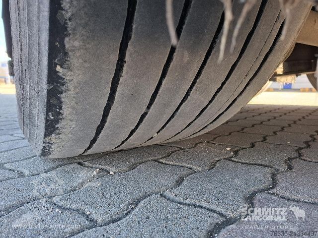 Open semitrailer with tarp Schmitz Cargobull Curtainsider Mega