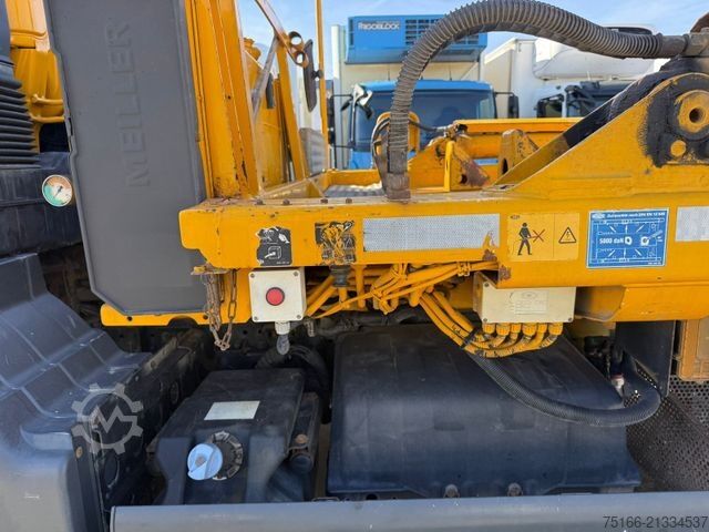 Skip truck MAN TGS 18.360 K Absetzkipper MEILLER AK 12 MT*FUNK