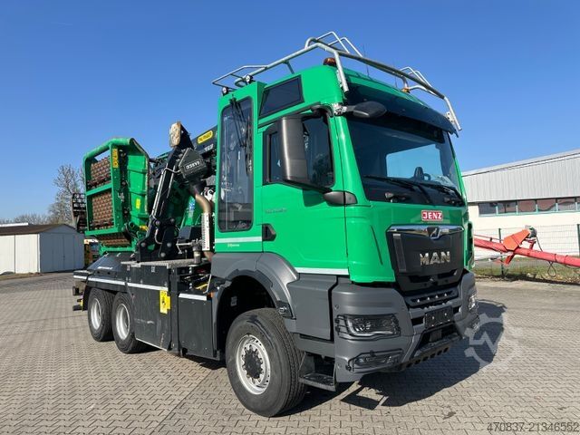 Spezial-LKW MAN TGS 33.520 6x6 / ChipperTruck / Jenz HEM 593 R