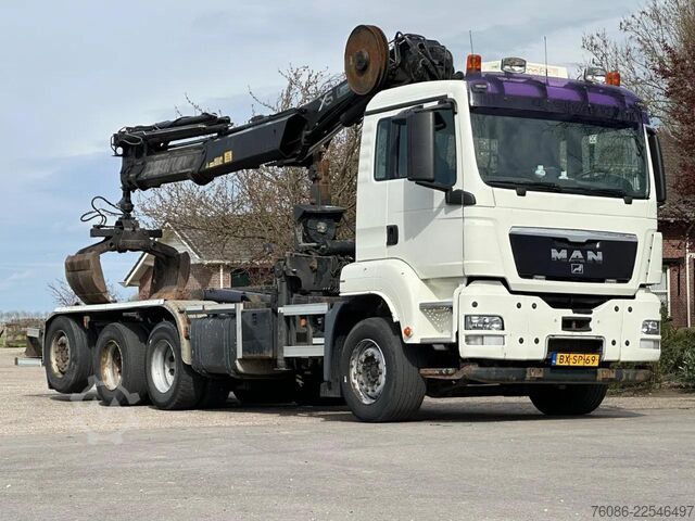 Hook arm system MAN TGS 35.400 8X4  !!TRIPLE!!  24tm KRAAN/HAAKARM!...