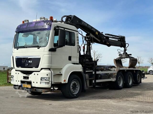 Hook arm system MAN TGS 35.400 8X4  !!TRIPLE!!  24tm KRAAN/HAAKARM!...