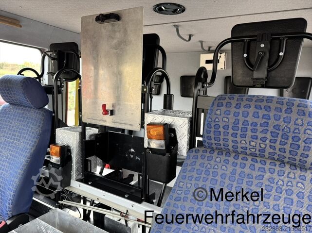 Fire truck MAN LE Allrad Doka 14285 Feuerwehr HLF 20/16 Allrad Ziegler