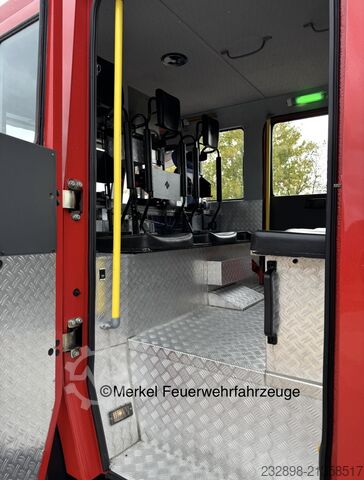 Fire truck MAN LE Allrad Doka 14285 Feuerwehr HLF 20/16 Allrad Ziegler