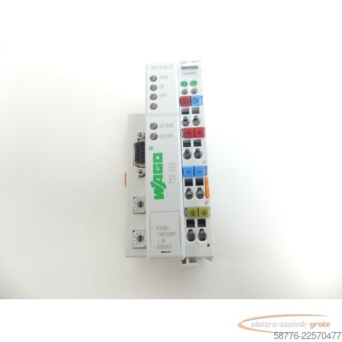 Component WAGO 750-323 Profibus DP 12 MBd/ Digital SN 93787 -!-