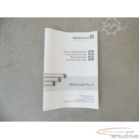 Component Waldmann MQAL 84 ND Maschinenleuchte / 113731000-00806840 --