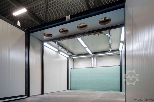 Dry spray wall Spray wall Paint wall D&M TSWc 3x2 10.800 m³/h