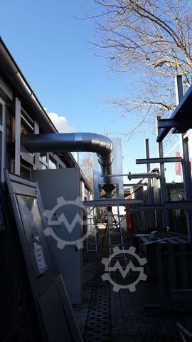 Suction plant 8000 m³/h Riedex DM-350RV