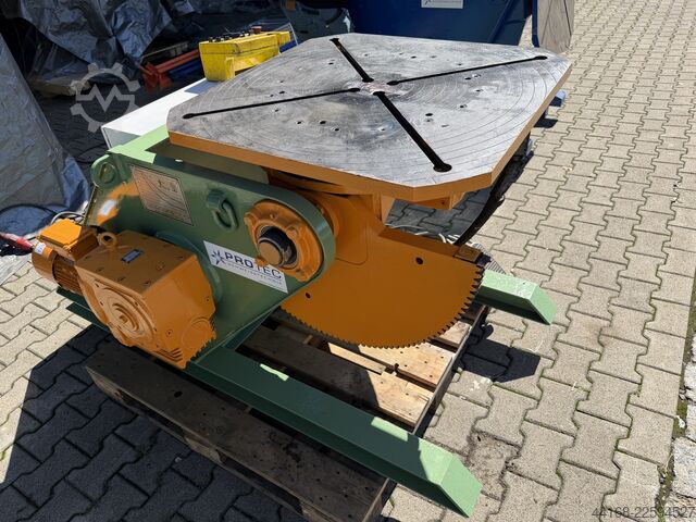 Schweißdrehtisch,Drehtisch,Positionierer Protarc Zaar KT 1000
