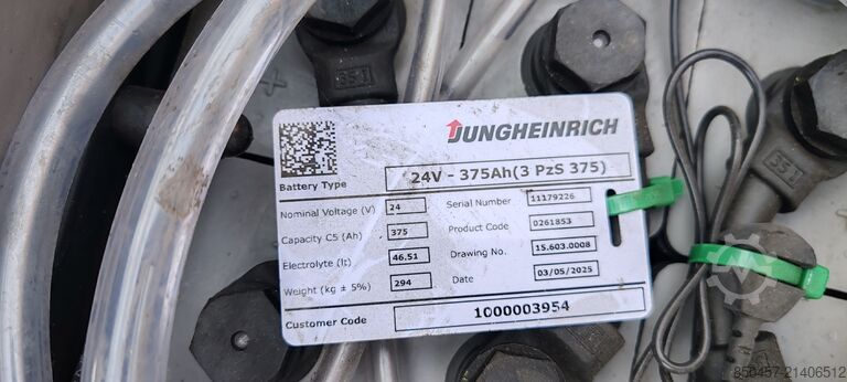 Pallet Stackers Jungheinrich EJC 214 4.1m/ 2019y/ 3108mh Batt2025