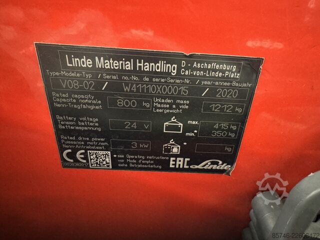 V * DEMO !! mit SICHERHEITSTOREN !! LINDE V  * DEMO !! with SAFETY gates !!
