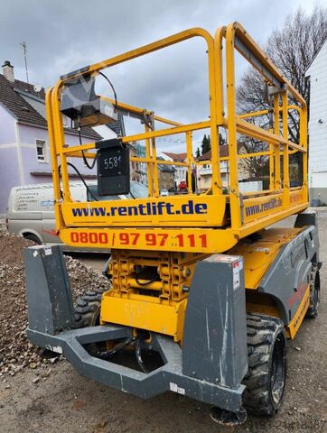 Working platform (scissor lift) Haulotte Compact 10 DX Diesel 10,00 m