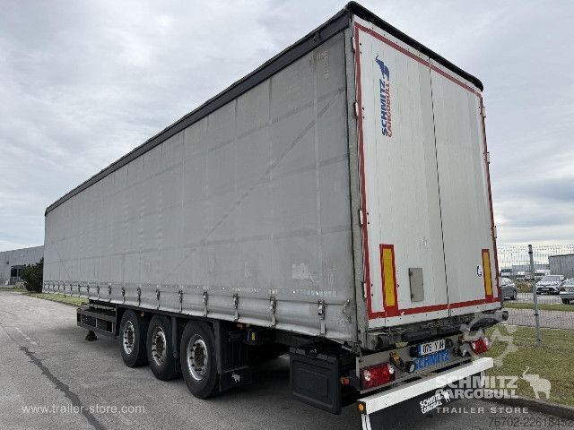 Auflieger mit Pritsche & Plane Schmitz Cargobull Curtainsider Standard