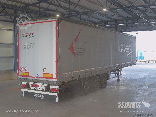 Auflieger mit Pritsche & Plane Schmitz Cargobull Curtainsider Standard