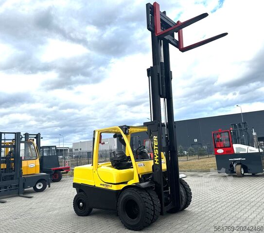 Four-wheel forklift Hyster H 5.0 FT / Container version / New price