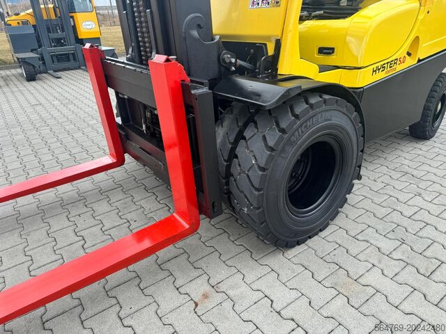 Four-wheel forklift Hyster H 5.0 FT / Container version / New price