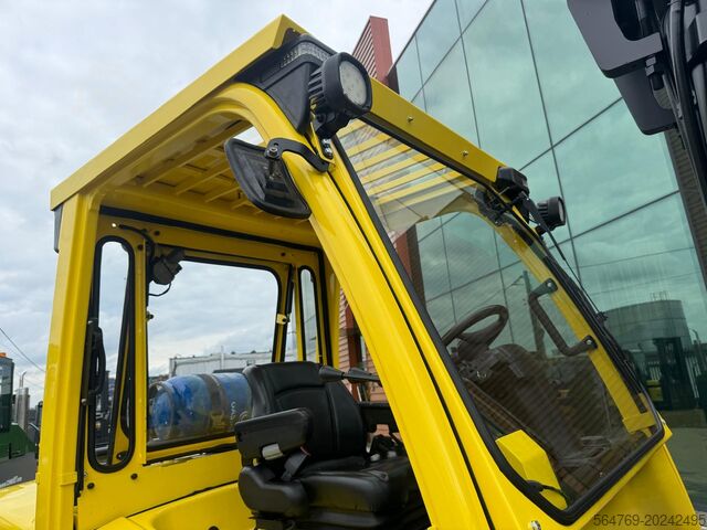4-wheel forklift Hyster H 5.0FT/Positioner+sideshift/ 3662 hours
