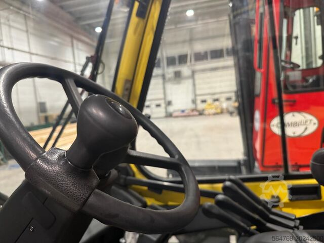 4-wheel forklift Hyster H 5.5 XM // Full cabin // Only 6089 hour