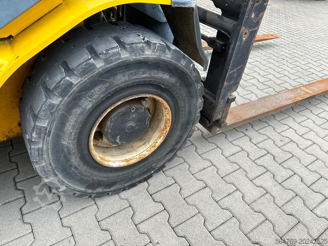 4-wheel forklift Jungheinrich DFG45/Positioner+sideshift/Air condition