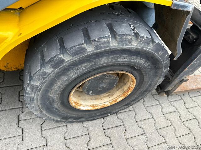 4-wheel forklift Jungheinrich DFG45/Positioner+sideshift/Air condition