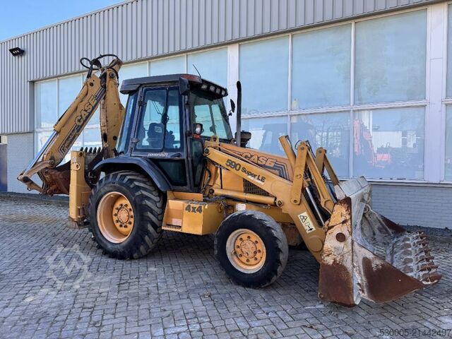 Backhoe loader CASE 590 SLE