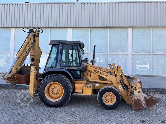 Backhoe loader CASE 590 SLE