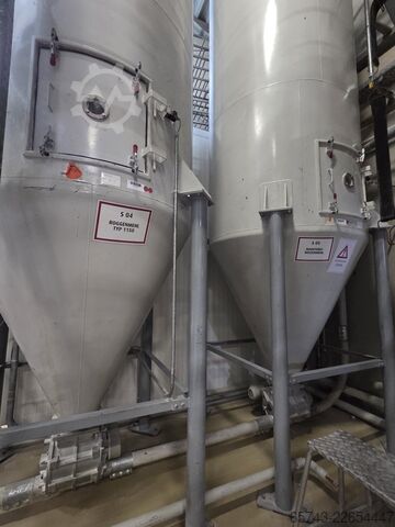 Dosieranlage für Rohstoffe, Silos Reimelt 