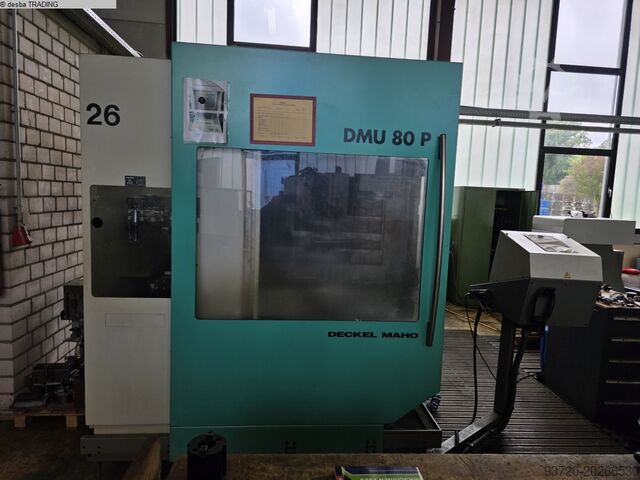 Universal Milling Machine DECKEL-MAHO DMU 80 P