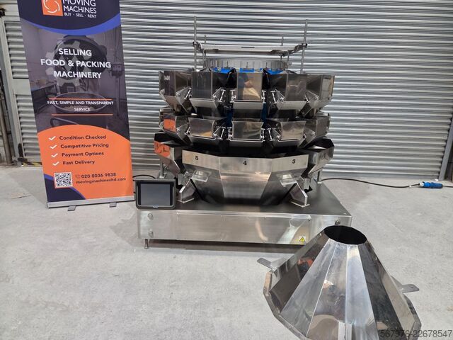 Multihead Weigher Yamato Dataweigh ADW-E-1014S 14-Head Weigher