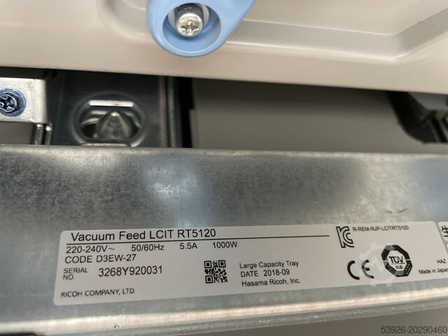 Digital printing machine Ricoh Pro C9200 incl. Fiery, finisher, paperdeck
