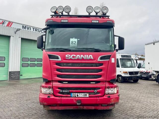 Fahrgestell mit Fahrerhaus Scania R580 V8 6x4, RETARDER, 614915 km FULL SPRING! ...