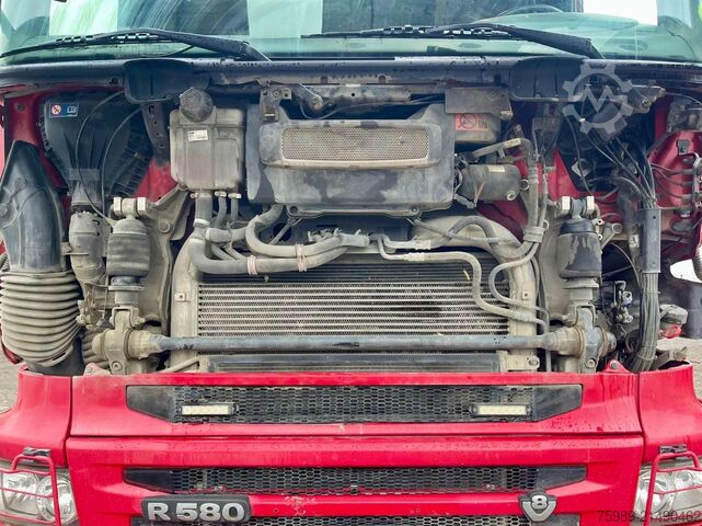 Fahrgestell mit Fahrerhaus Scania R580 V8 6x4, RETARDER, 614915 km FULL SPRING! ...