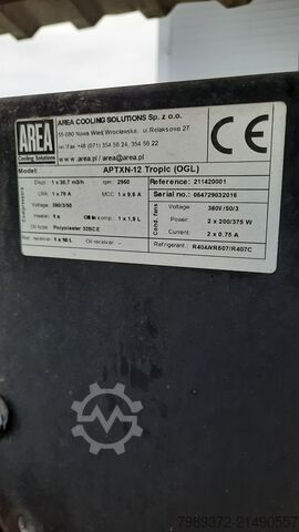 Kühlaggregat-Lösung Area cooling APTXN-12
