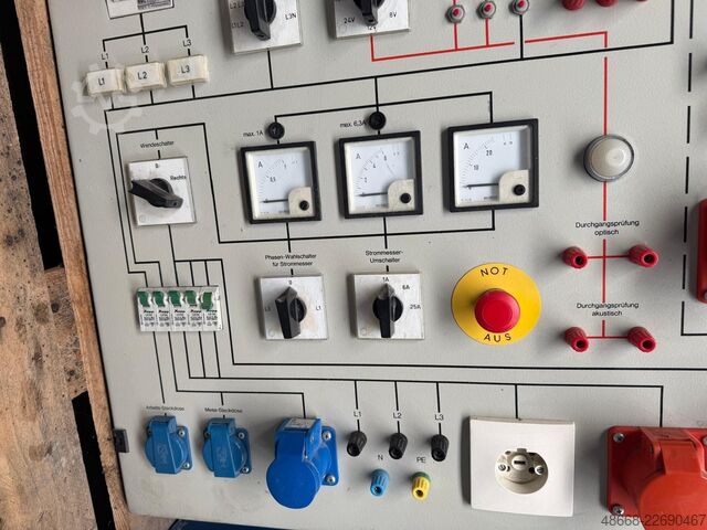Elektro-Prüftafel Elektrotafel Elektra Tailfingen PST 3.1-SIA-B