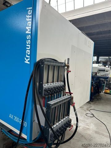 Injection molding machine KraussMaffei KM 350-2000 AX