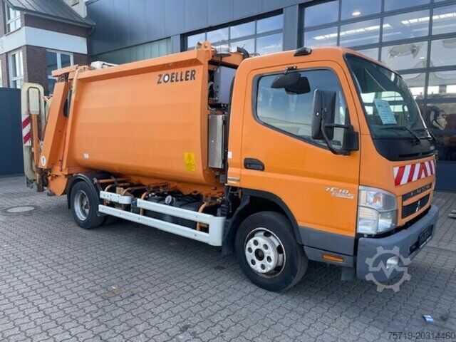Garbage truck Mitsubishi Canter 4x2 FE85 7c18 Zöller 7,49t