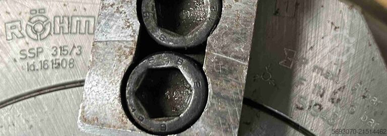 3-Backen-Kraftspannfutter Röhm Spannstock SSP 315/3