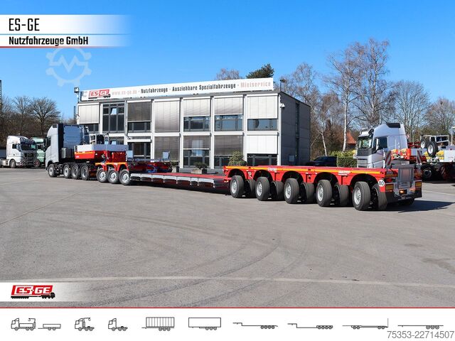Tieflader-Sattelauflieger FAYMONVILLE MAX Trailer 3+5 Tiefbett (Baggerbett)