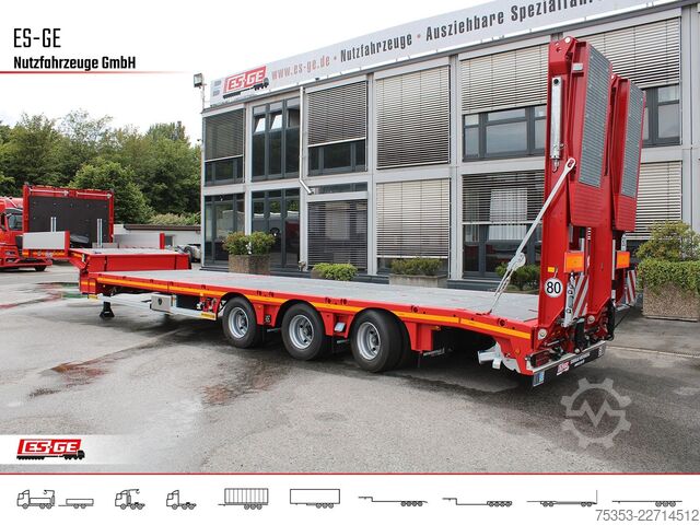 Tieflader-Sattelauflieger FAYMONVILLE Multimax Plus Satteltieflader Hebebett