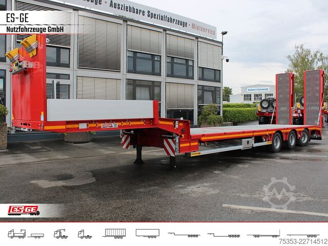Tieflader-Sattelauflieger FAYMONVILLE Multimax Plus Satteltieflader Hebebett