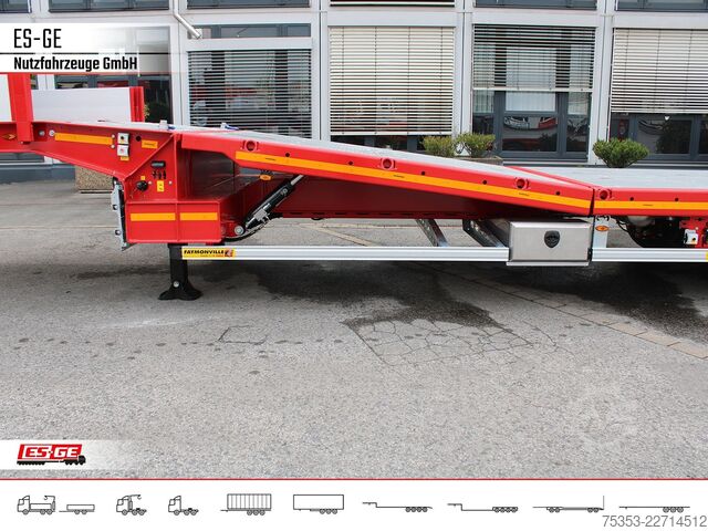 Tieflader-Sattelauflieger FAYMONVILLE Multimax Plus Satteltieflader Hebebett