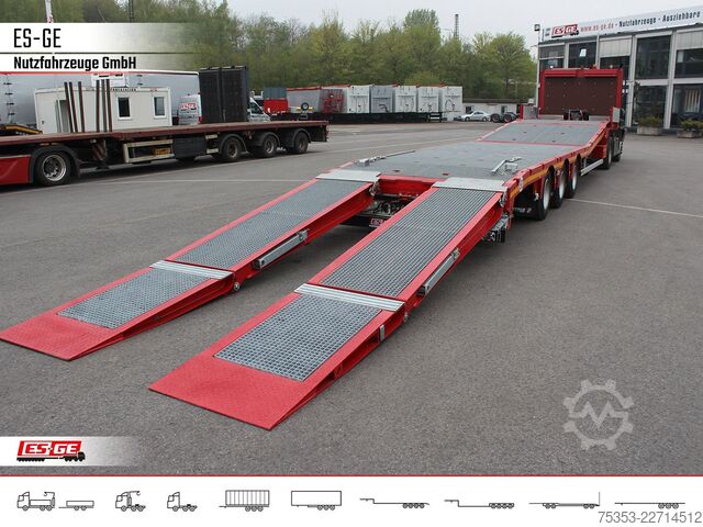 Tieflader-Sattelauflieger FAYMONVILLE Multimax Plus Satteltieflader Hebebett