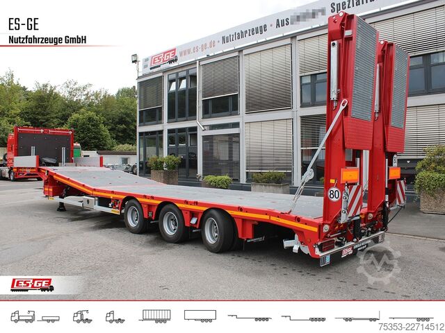 Tieflader-Sattelauflieger FAYMONVILLE Multimax Plus Satteltieflader Hebebett