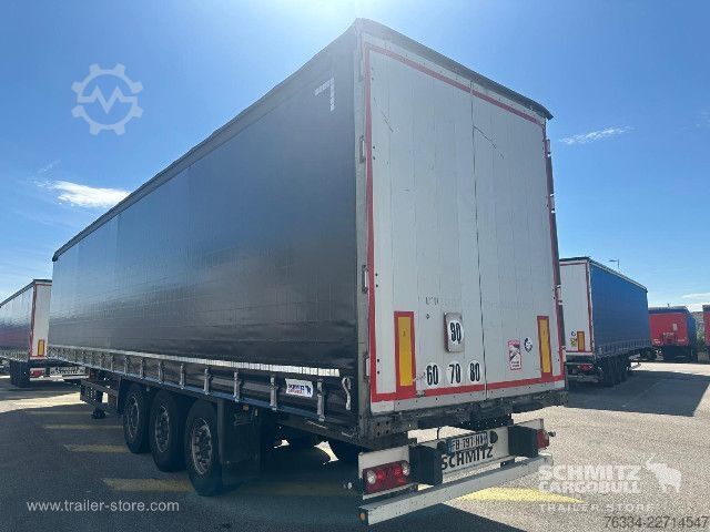 Auflieger mit Pritsche & Plane Schmitz Cargobull Semitrailer Curtainsider Standard