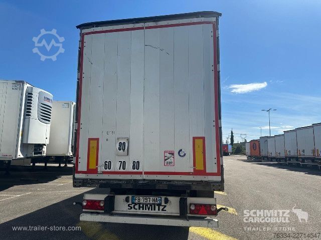 Auflieger mit Pritsche & Plane Schmitz Cargobull Semitrailer Curtainsider Standard