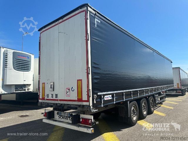 Auflieger mit Pritsche & Plane Schmitz Cargobull Semitrailer Curtainsider Standard